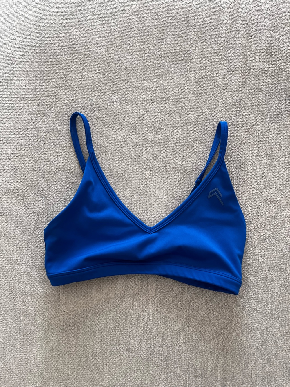 Oner Active Bright Blue V-Neck Sports Bralette